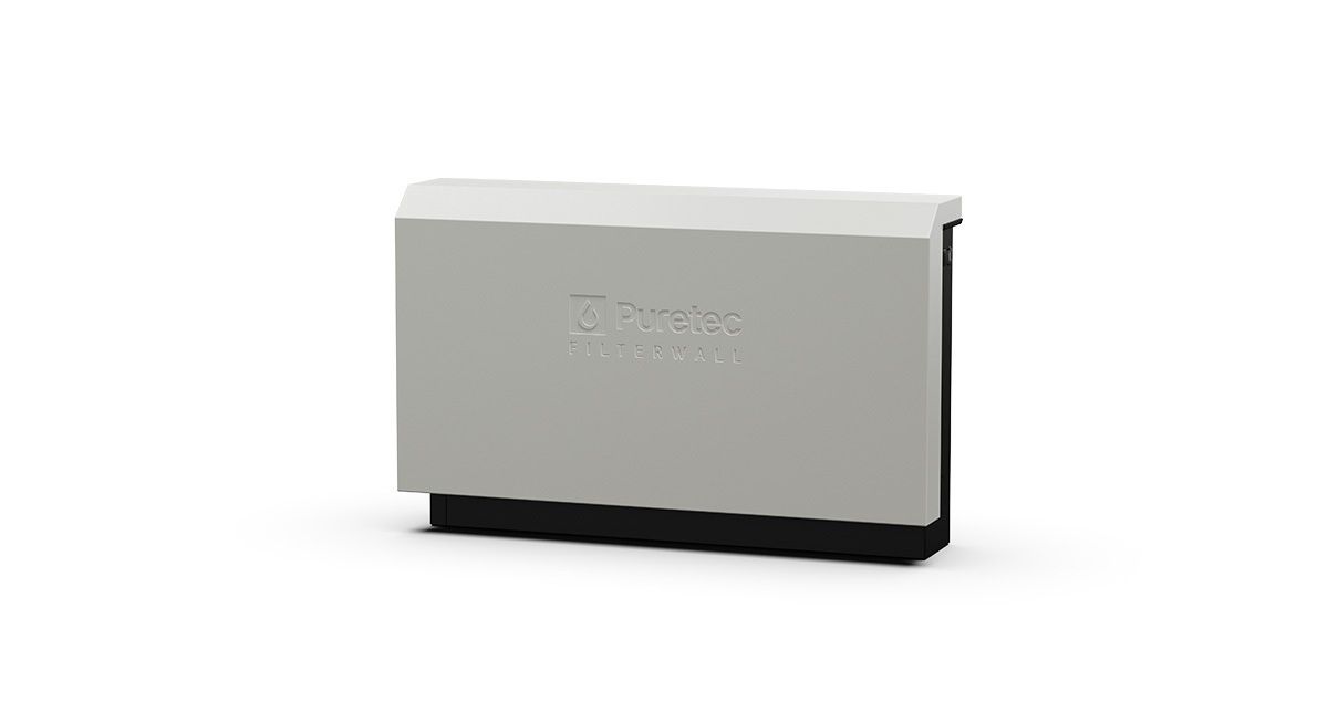 FilterWall-F4, Colour: Stone White