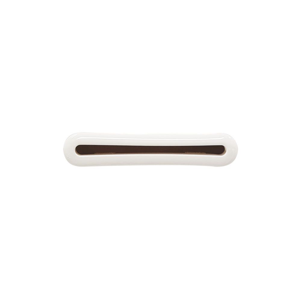 Overflow Ring for Clawfoot Baths, Colour: Semi-Gloss White