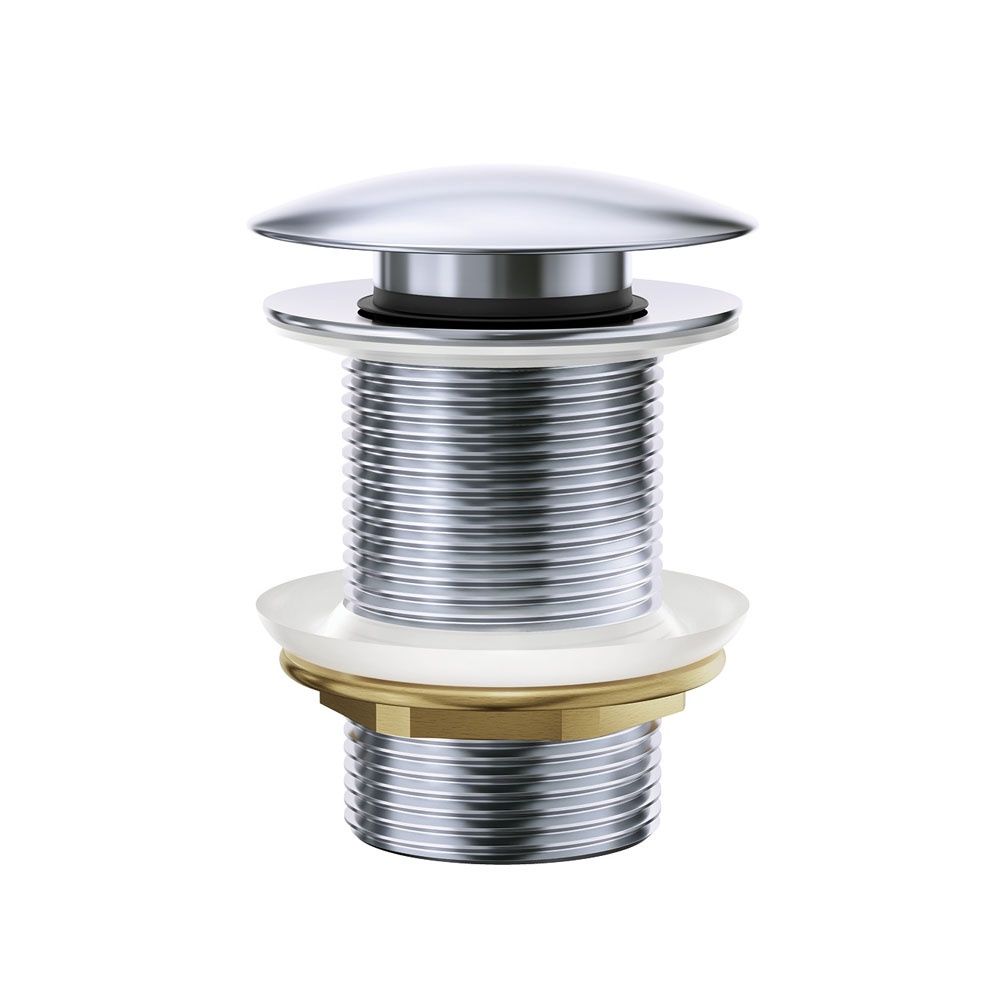 Pop-Up 32mm Non-Overflow Basin Waste, Colour: Chrome