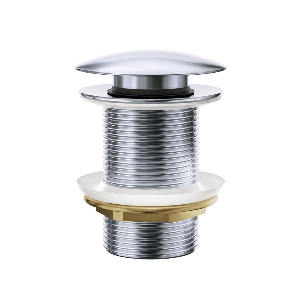 Pop-Up 32mm Non-Overflow Basin Waste, Colour: Chrome