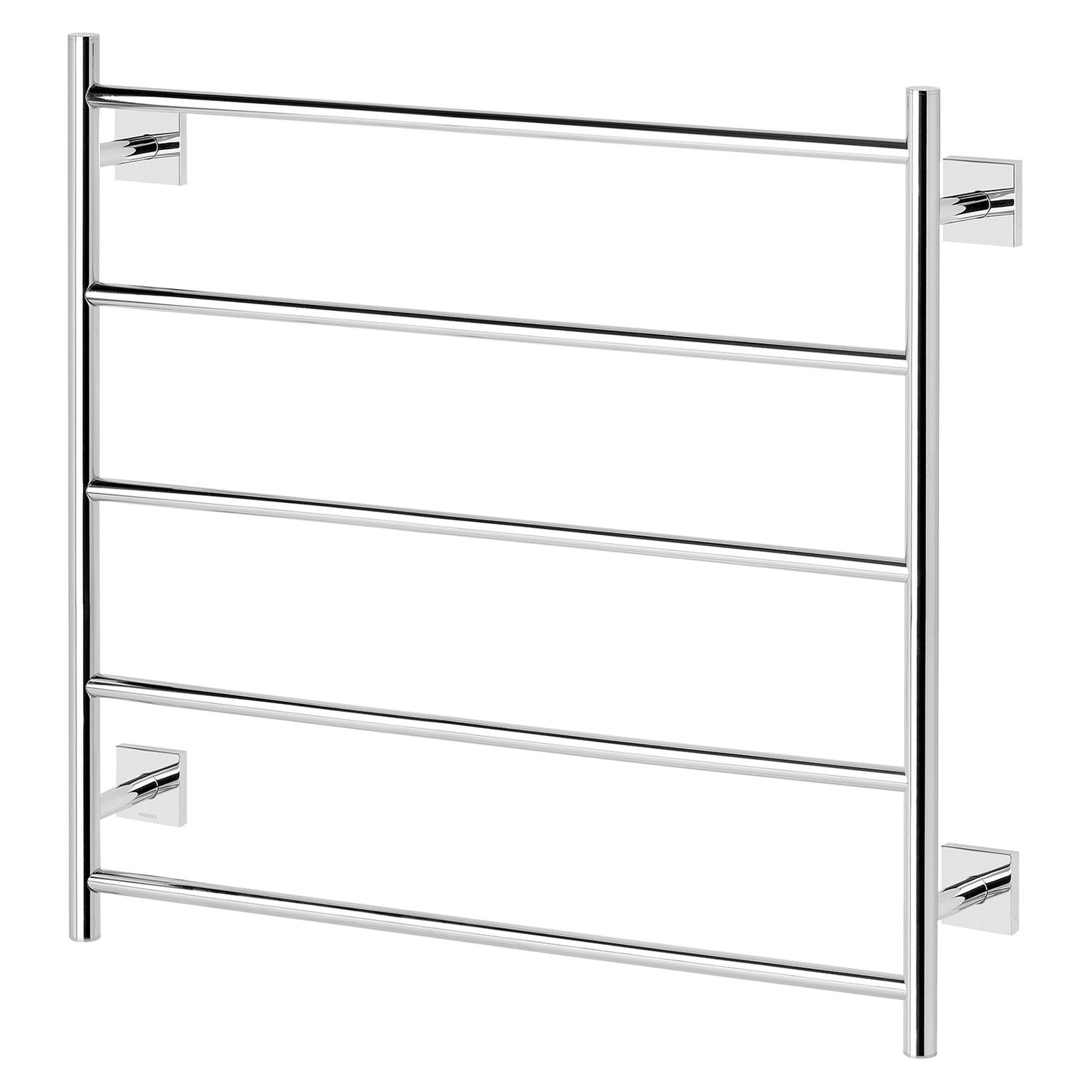 Radii Towel Ladder 750 x 740mm Square Plate, Colour: Chrome