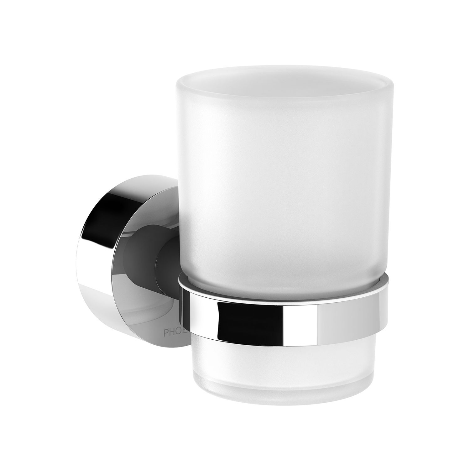 Vivid Tumbler &amp; Holder, Colour: Chrome
