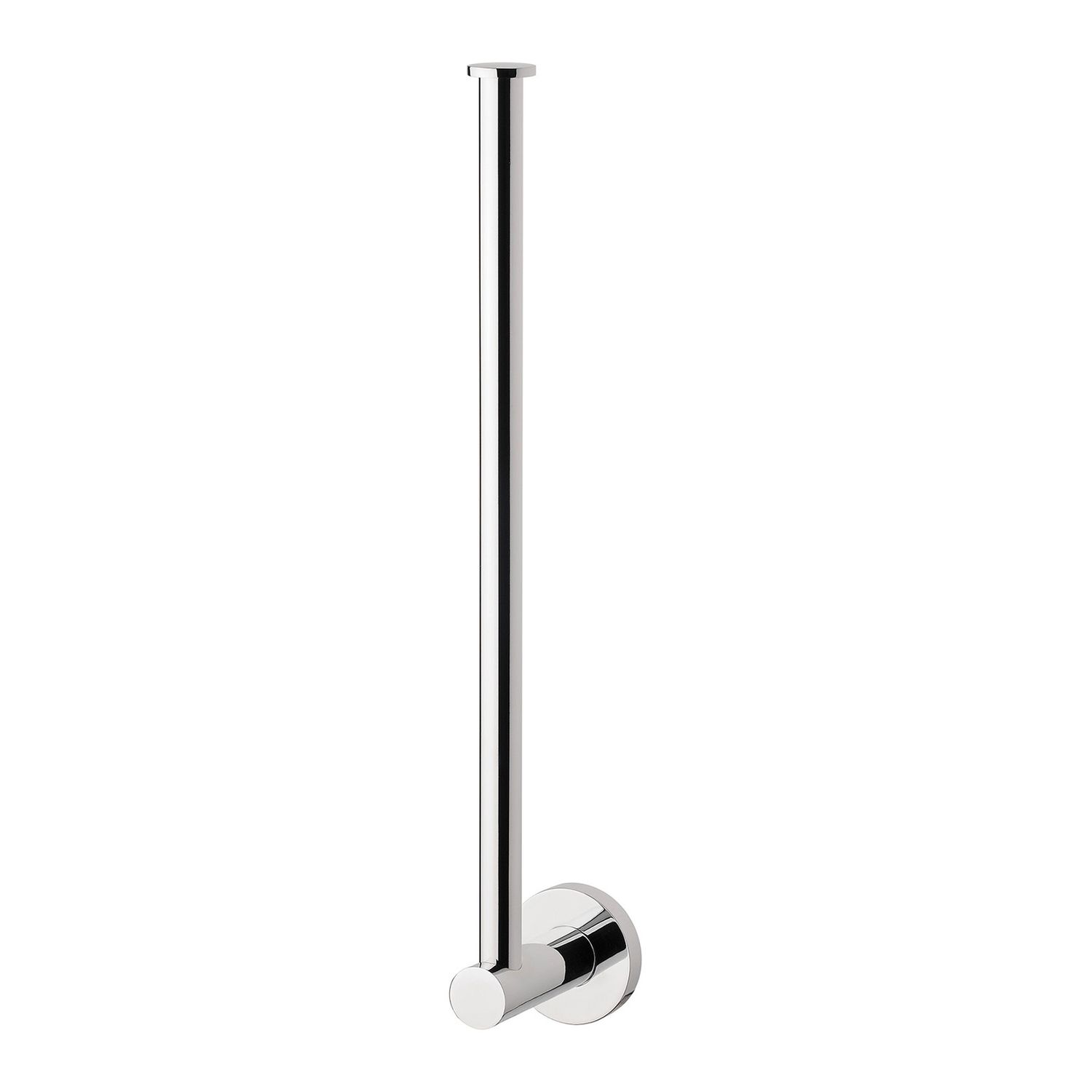 Radii Spare Toilet Roll Holder Round Plate, Colour: Chrome