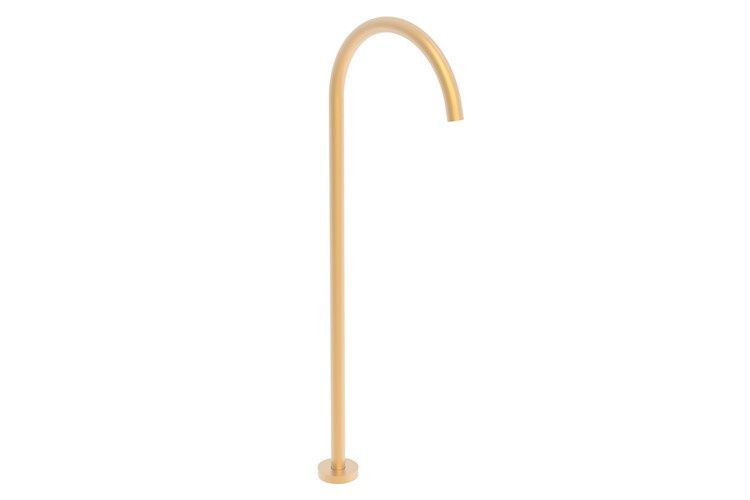 Soul Floor Bath Spout, Colour: Brushed Brass