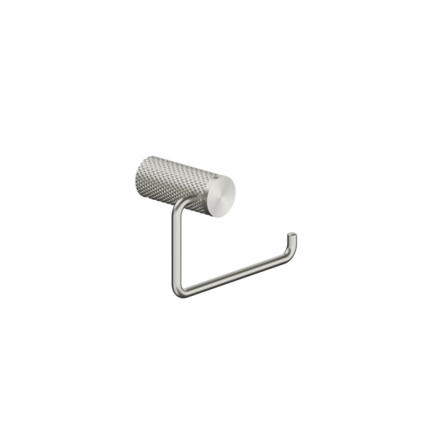 Opal Toilet Roll Holder, Colour: Brushed Nickel