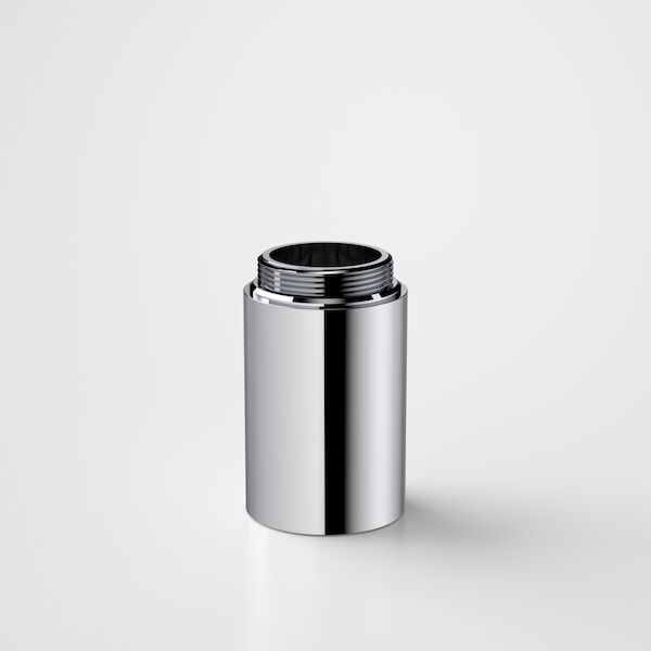 Universal Hob Mounted Sensor Basin Riser 60mm, Finish: Chrome