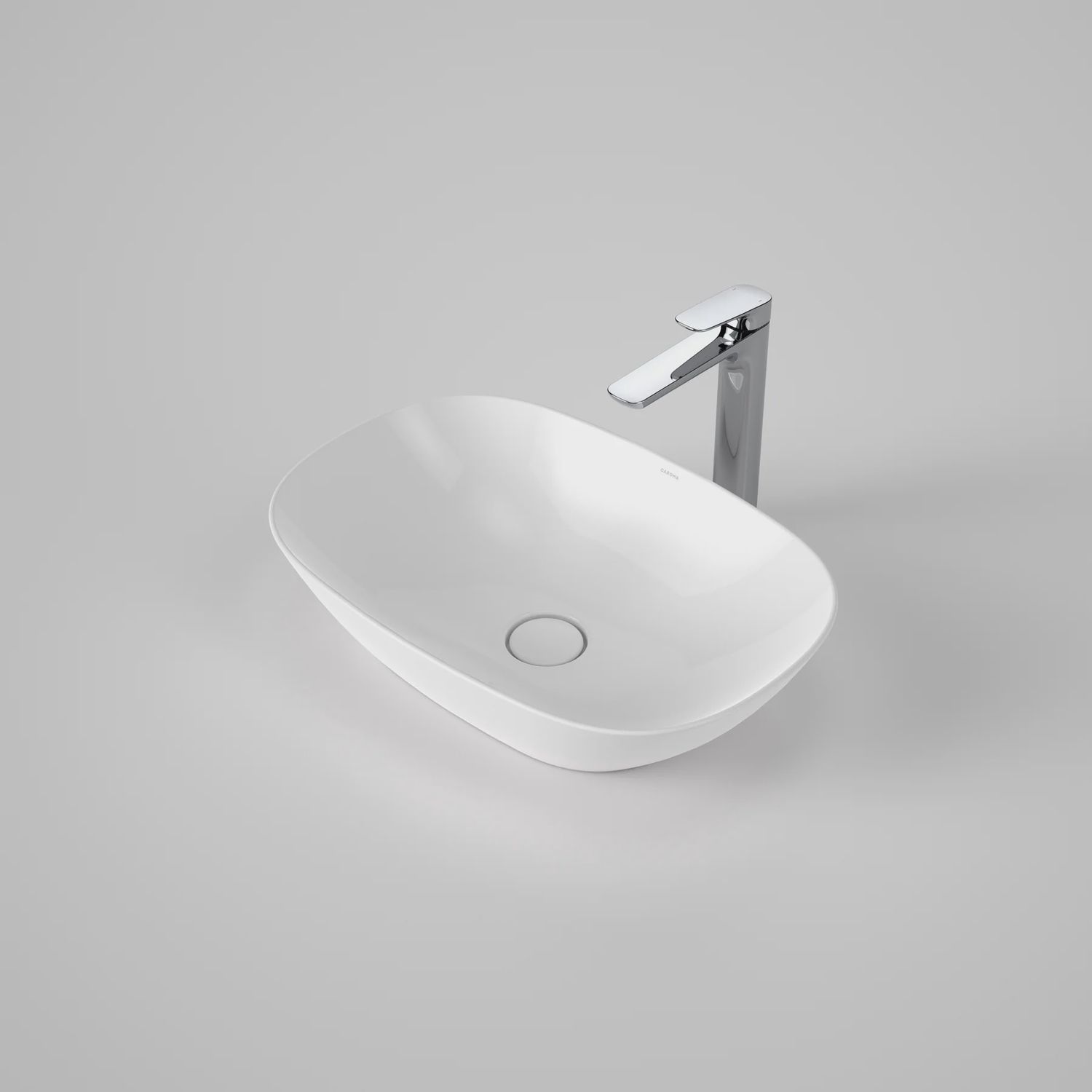 Contura II 530mm Above Counter Basin, Colour: White