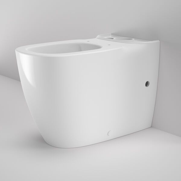 Contura II Cleanflush Wall Faced Close Coupled 4S Pan, Colour: White, Type: Bottom Inlet