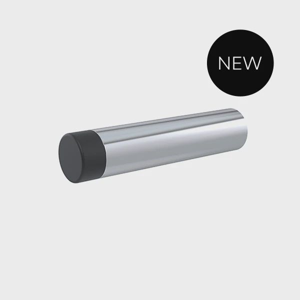 Round Door Stop, Finish: Chrome