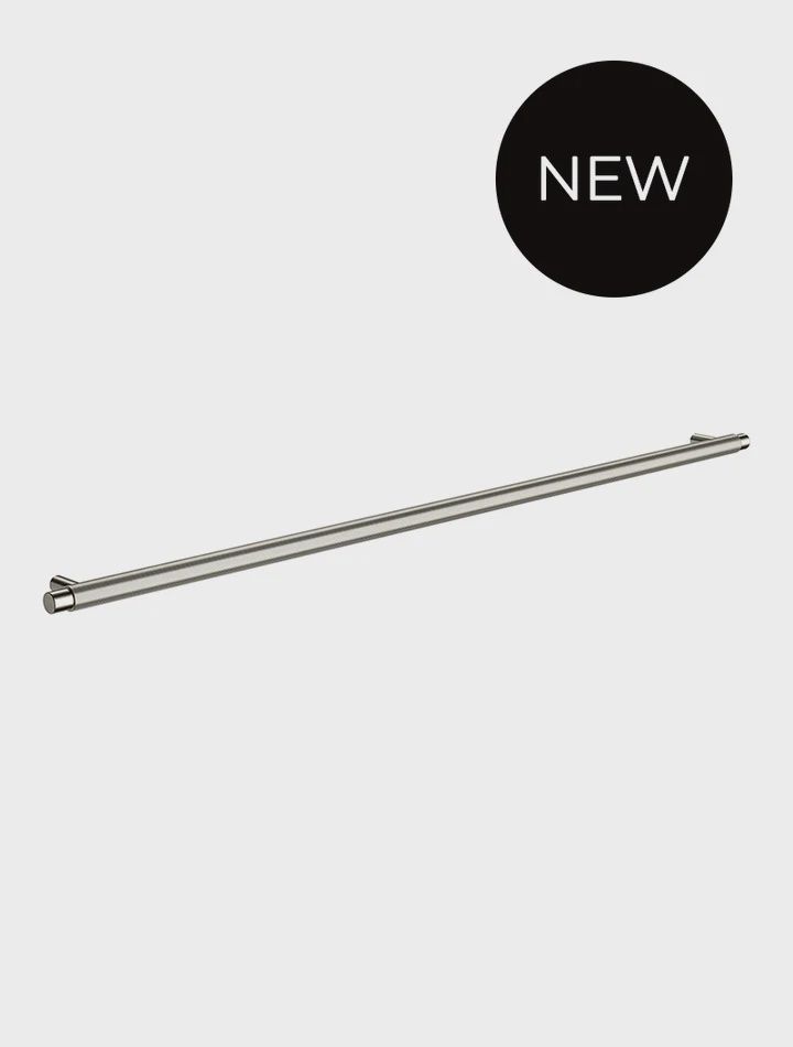 Öppen Round Pull 520mm Cabinet Handle (Linear Knurled), Finish: Brushed Nickel