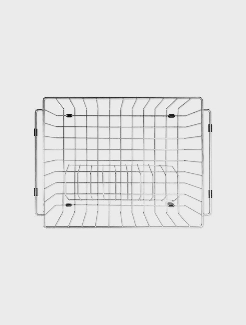 Lavello Dish rack, Finish: Brushed Nickel