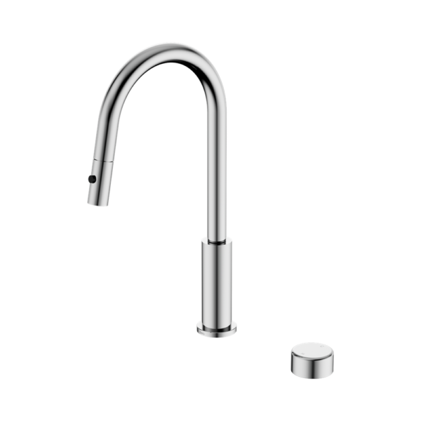 Serenity Progressive Pull Out Kitchen Set With Metal Handle Chrome, Finish: Chrome