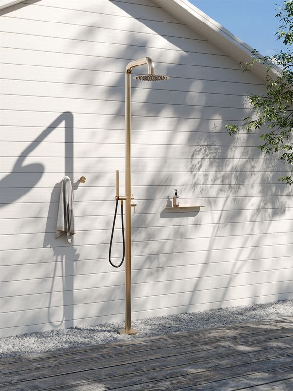 Zen Outdoor Freestanding Shower Column