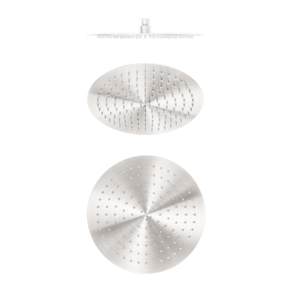 Zen Round Shower Head, Finish: Brushed Nickel