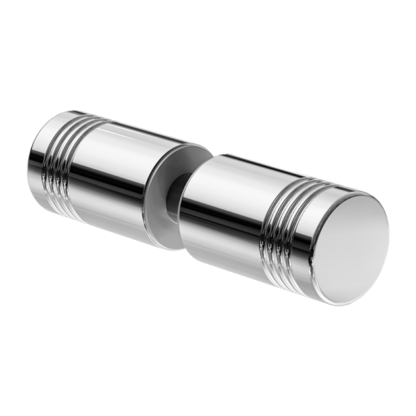 Round Shower Knob, Finish: Chrome