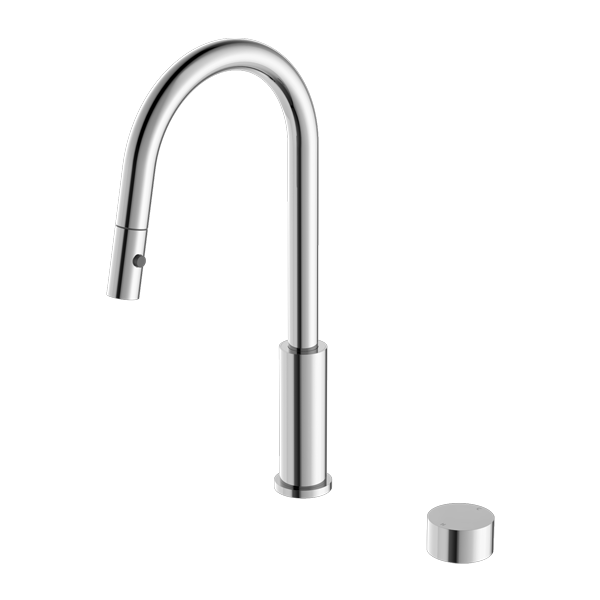 Kara Progressive Pull Out Kitchen Set, Finish: Chrome