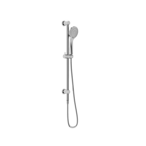 Mecca Shower Rail With Air Shower, Finish: Chrome