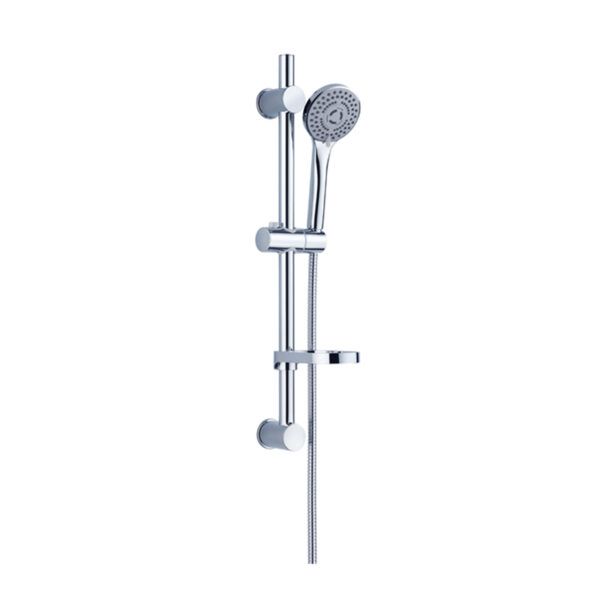 Builder Budget Rail Shower, Finish: Chrome