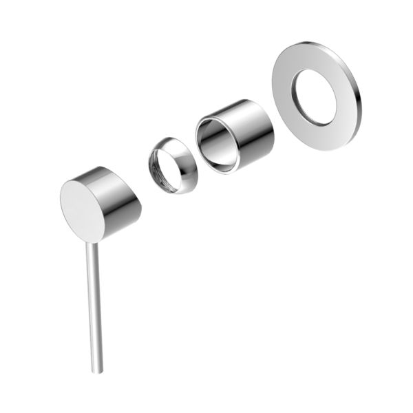 Mecca Care Shower Mixer Trim Kits Only, Finish: Chrome