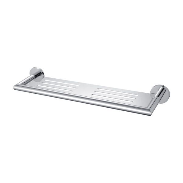 Dolce Metal Shower Shelf, Finish: Chrome