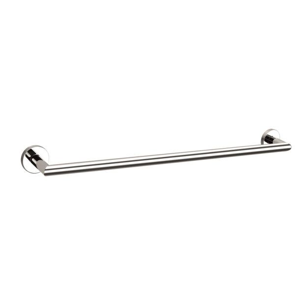 Dolce Single Towel Rail, Finish: Chrome, Size: 700mm