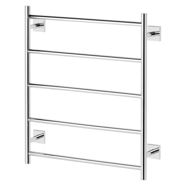 Radii Towel Ladder 550 x 740mm Square Plate, Finish: Chrome