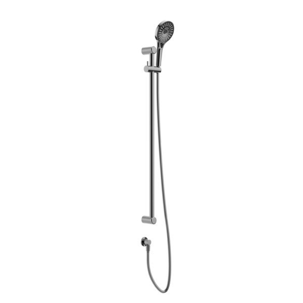 Mecca Care 25Mm Grab Rail And Adjustable Shower Rail Set 900Mm, Finish: Chrome