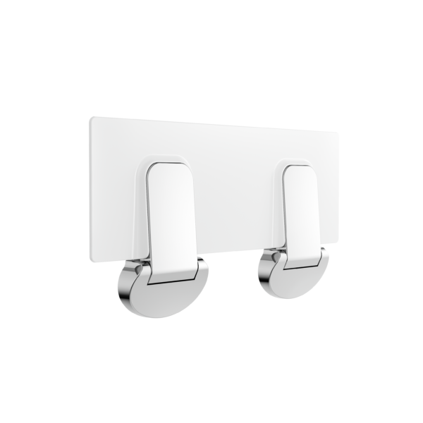 Mecca Care Shower Seat, Finish: Chrome