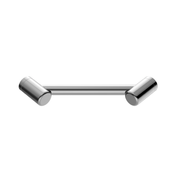 Mecca Care 25Mm Footrest Corner Grab Rail 215mm, Finish: Chrome