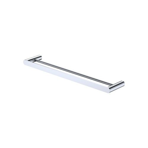 EMPIRE SLIM Double Towel Rail, Finish: Chrome, Size: 600mm