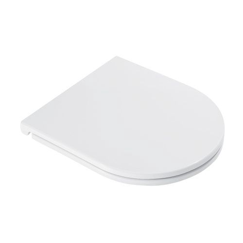 Slim Toilet Seat Suits K011 K003 K014 425x360x30mm, Finish: Gloss White