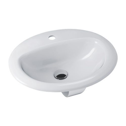 STELLA Drop In Basin, Option: 1 Tap Hole