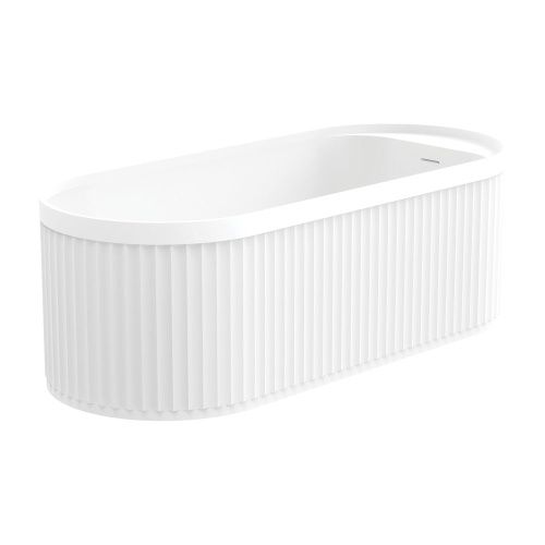 Minka Solid Surface Bath, Finish: Matte White