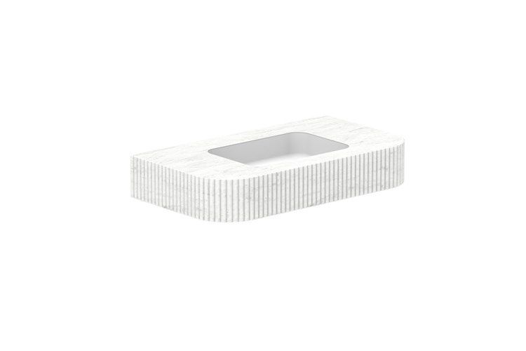 Imperial Wall Hung Basin - 0TH, Colour: Blossoming, Size: 900mm
