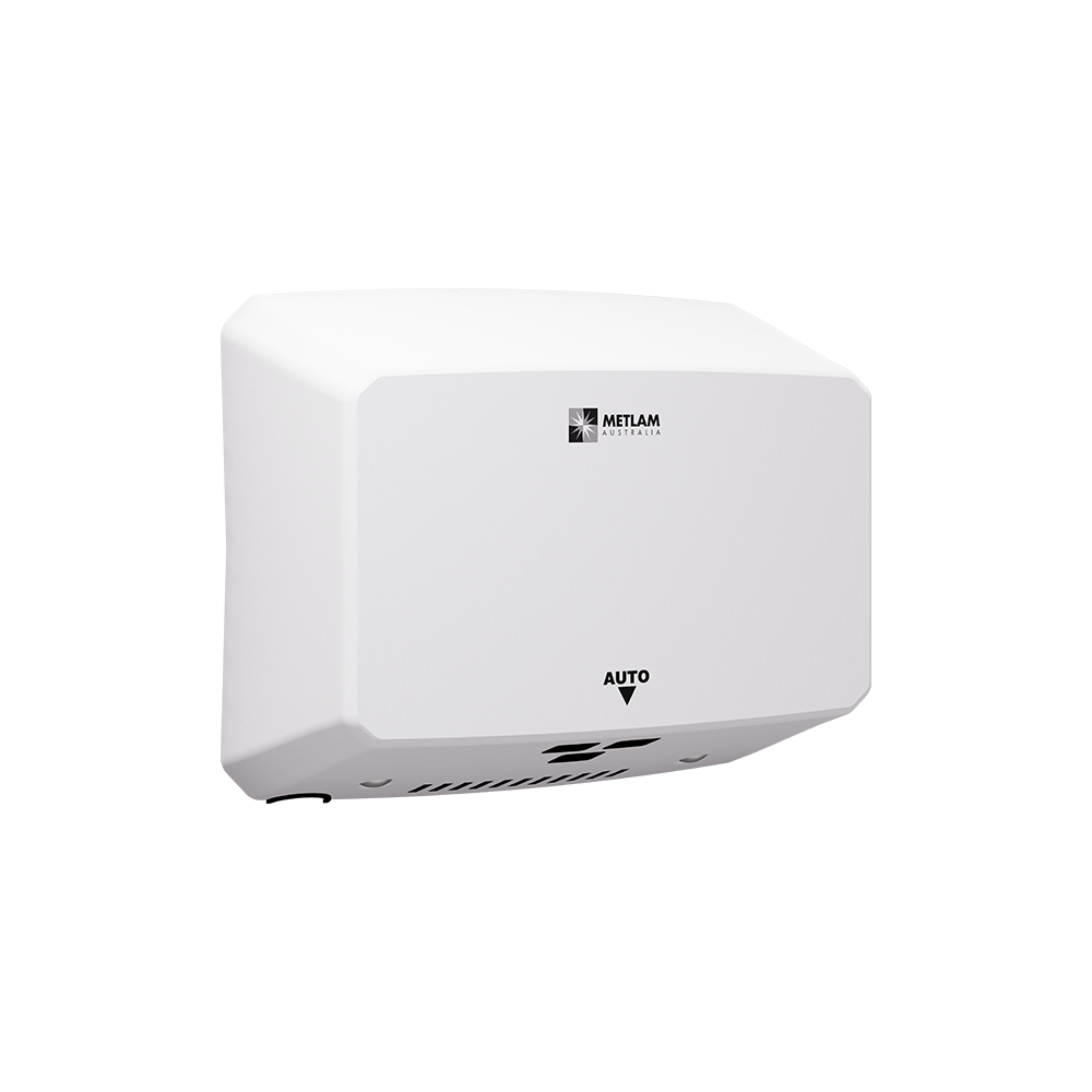 EcoSlender Slimline Automatic Operation Hand Dryer, Finish: White