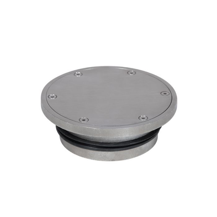 Round Clear Out, Finish: 304 Grade SS, Size: 130mm