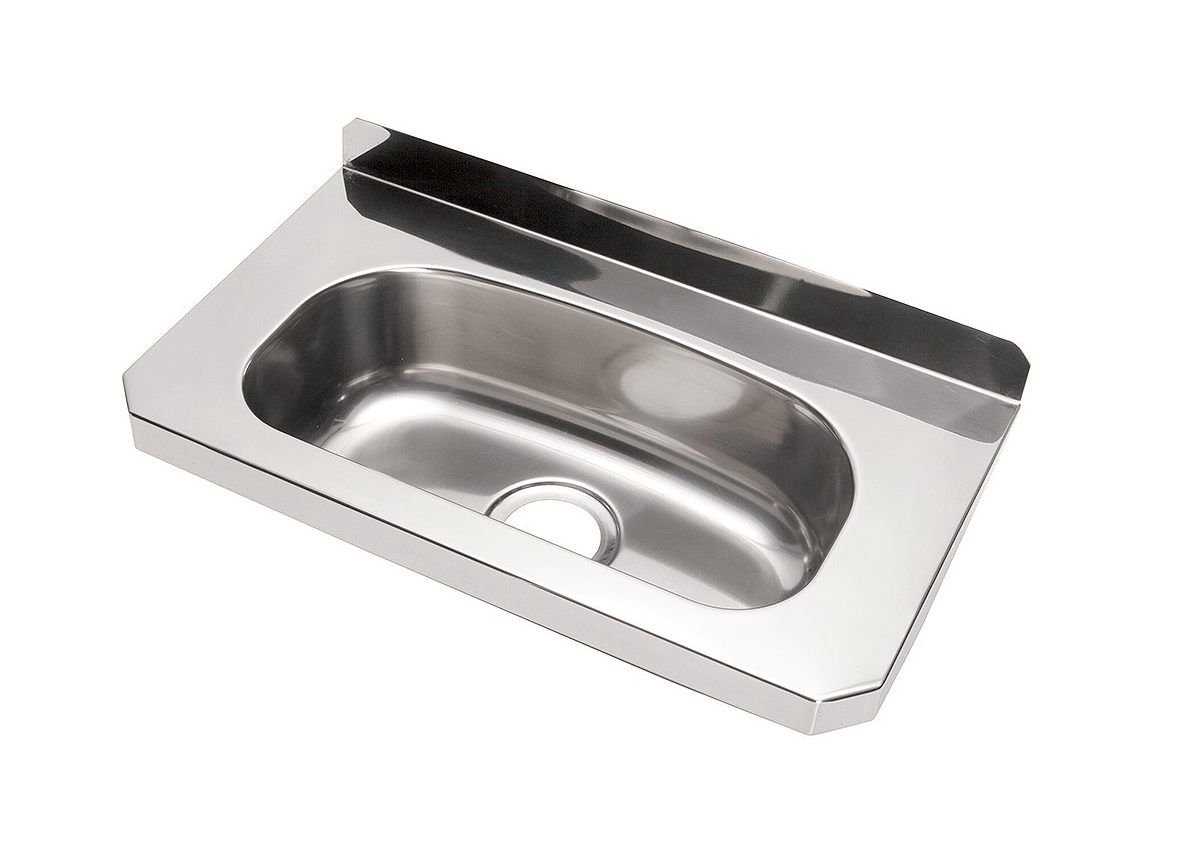 Compact Wall Basin, Option: Basin and Brackets