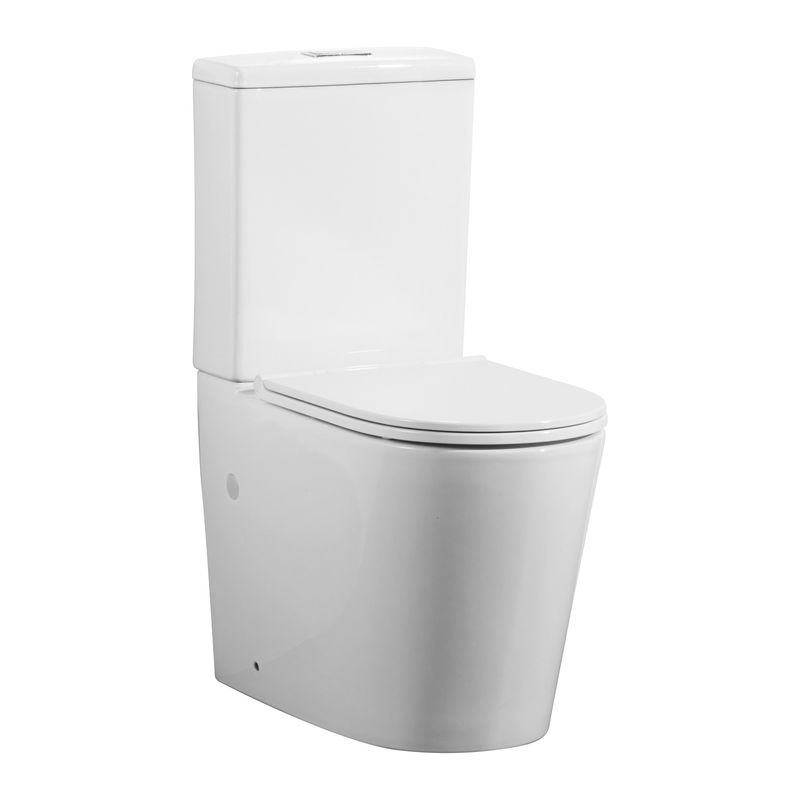 Compact Rimless Wall Faced Toilet Suite