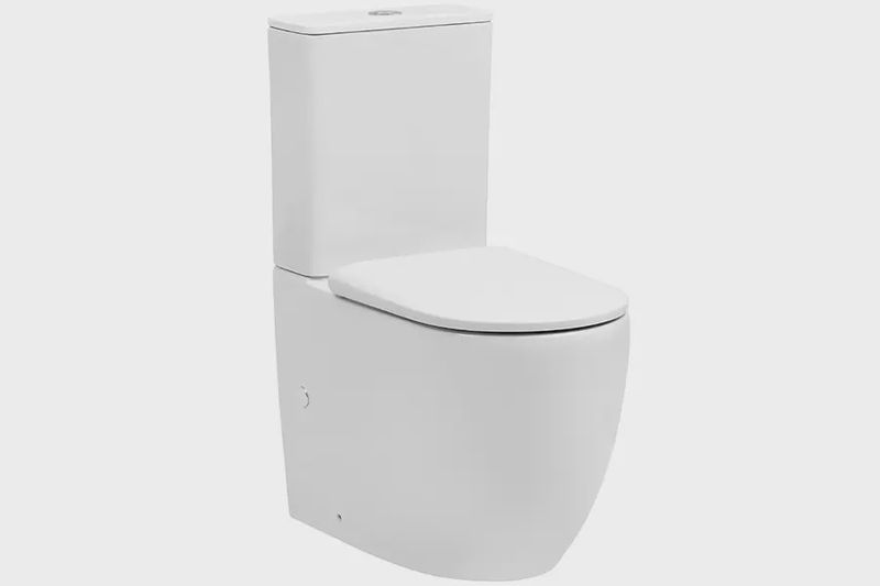Alegra Ezi Height Universal Rimless Back to Wall Toilet Suite