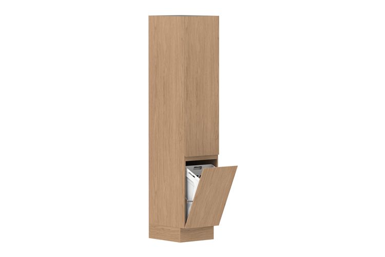 ADP Laundry Essentials - 450mm Door &amp; Hamper Tall Cabinet