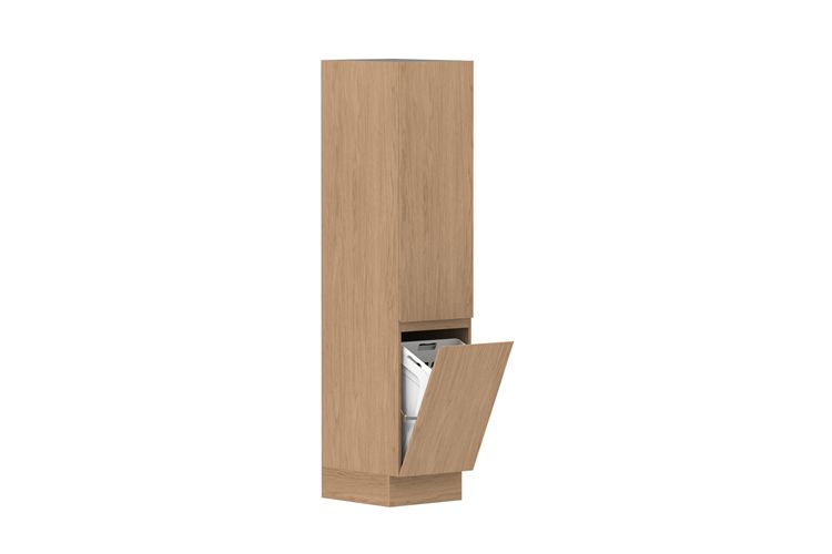 ADP Laundry Essentials - 450mm Door &amp; Hamper Tall Cabinet, Type: 2050mm High Cabinet