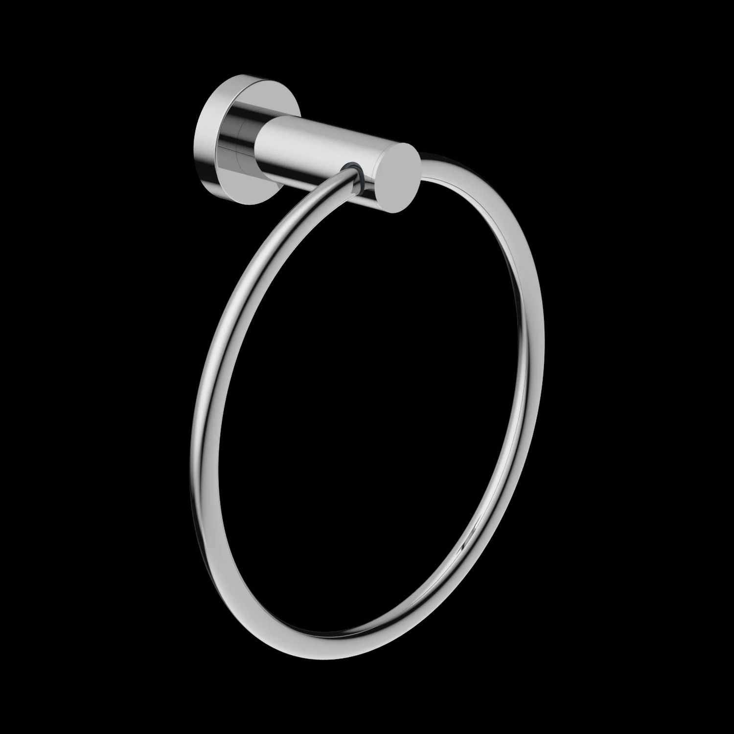 Dolce II Hand Towel Ring, Finish: Chrome
