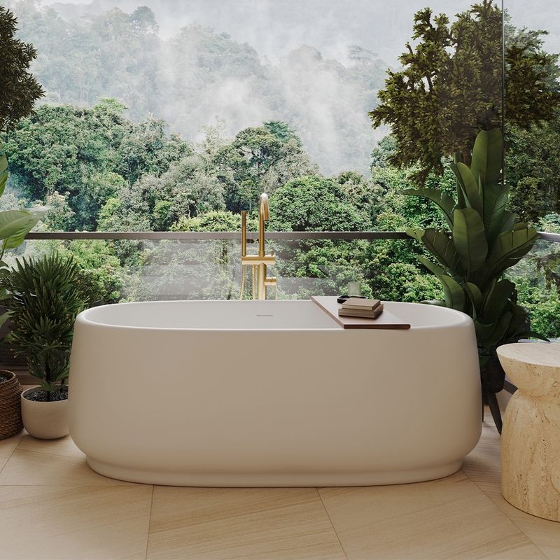 Eden Bath With Overflow