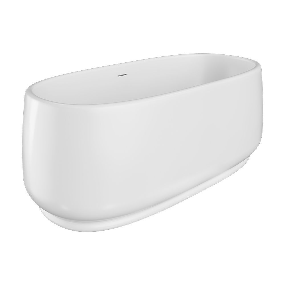 Eden Bath With Overflow, Size: 1550mm