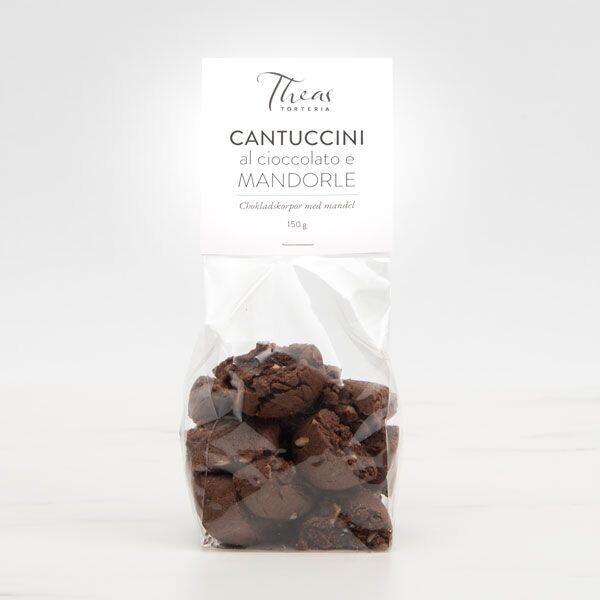 Cantuccini al cioccolato e mandorle