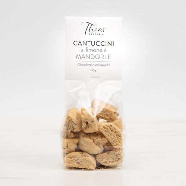 Cantuccini al limone e mandorle