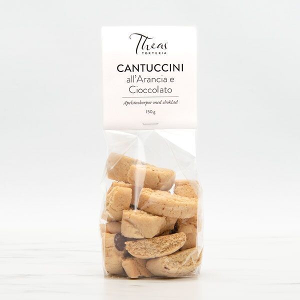 Cantuccini all’arancia e cioccolato