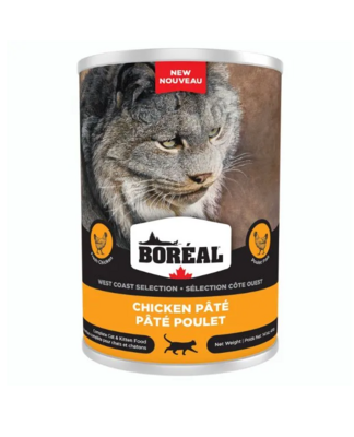 BORÉAL – Conserve poulet en pâté 400 g pour chat