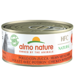 ALMO NATURE – Poulet avec potiron au bouillon pour chats