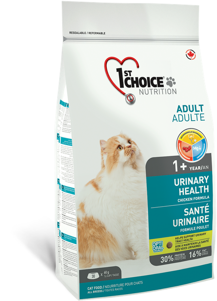 1ST CHOICE Nourriture sèche – Formule Adulte Santé urinaire pour chat